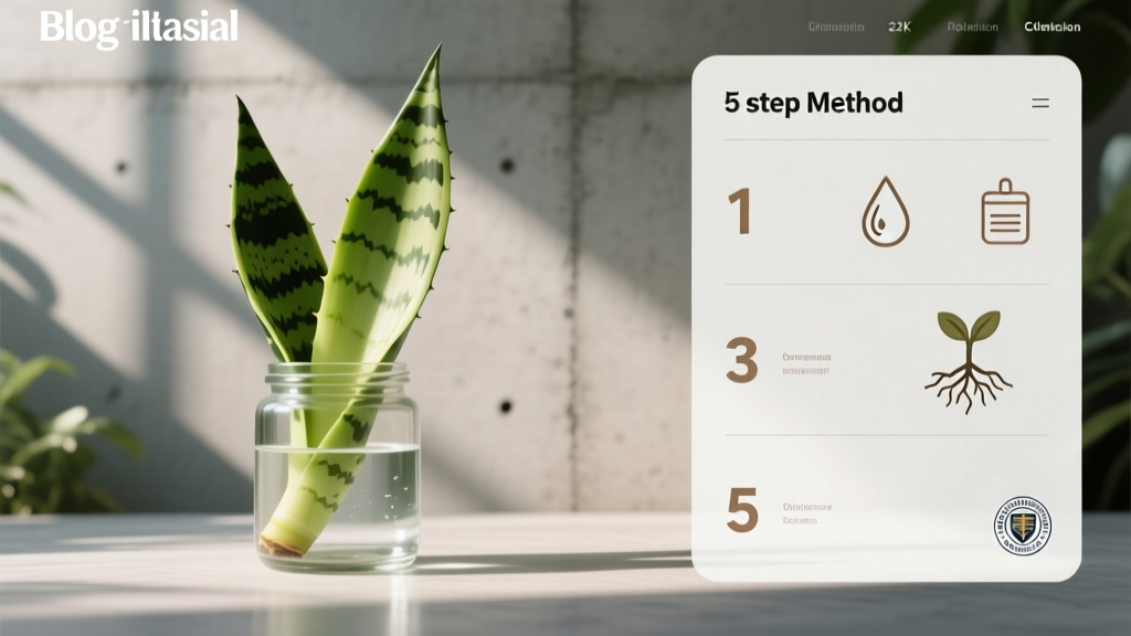 Stop Killing Your Snake Plant Cuttings Outdoors: The Exact 5-Step Method That Boosts Rooting Success from 32% to 89% (Backed by University Extension Trials)