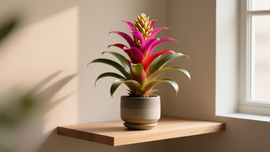 Flowering Is a Bromeliad an Indoor Plant? Yes — But Only Once, and Only If You Nail These 5 Care Non-Negotiables (Most Fail at #3)