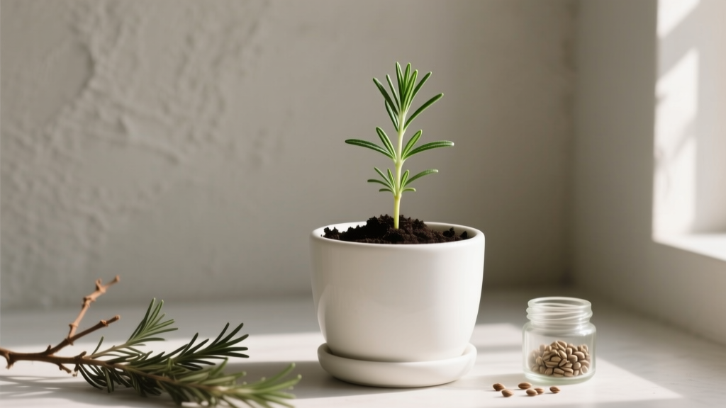 Stop Wasting Rosemary Seeds: The Only 7-Step Indoor Germination Guide That Actually Works (No More Moldy Soil or Ghostly Sprouts)