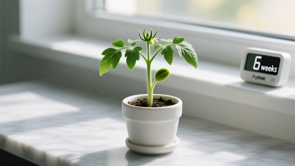 When to Plant Tomato Seeds Indoors in Bright Light: The Exact 6-Week Window You’re Missing (Plus How to Fix Weak Seedlings Before They Fail)