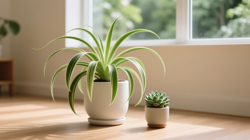 Stop Killing Your Spider Plants Indoors: The Truth About Mixing Succulents & Spider Plants (and Exactly How to Grow Spider Plants Indoors—Without Overwatering, Root Rot, or Brown Tips)
