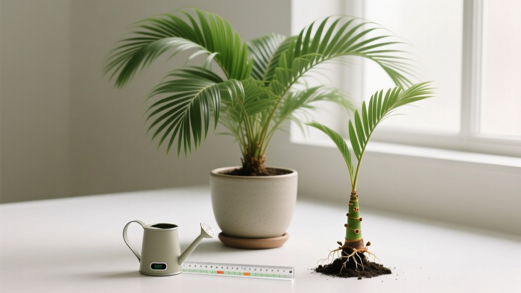 Stop Drowning Your Palms: The Exact Watering Schedule + Propagation Method That Saves 92% of Indoor Palm Cuttings (Backed by University Extension Trials)