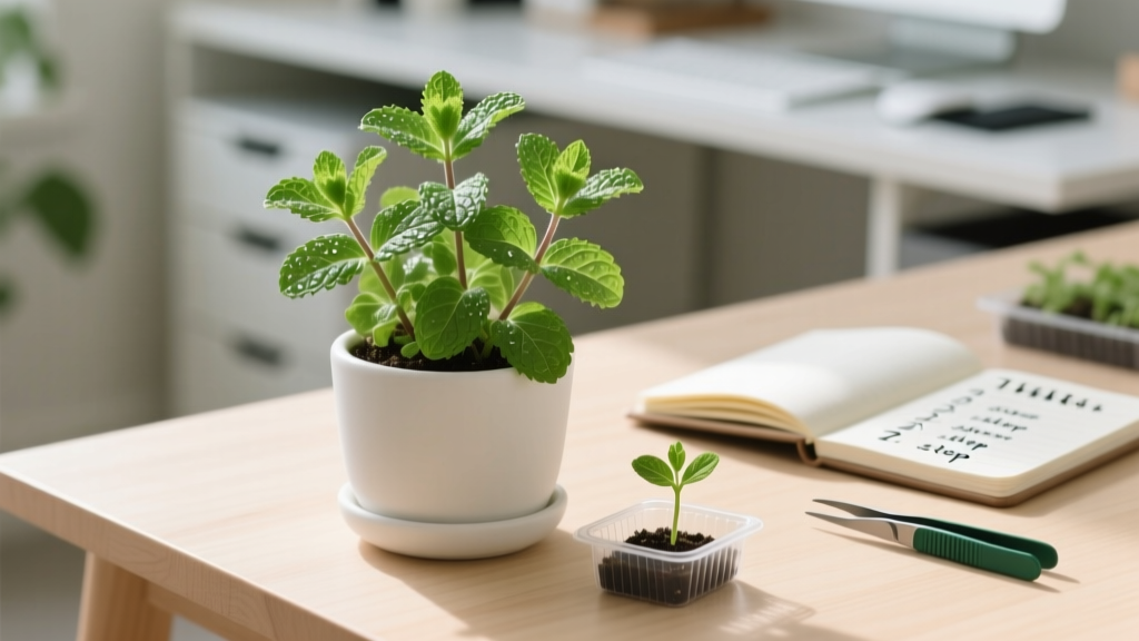 How to Maintain Mint Plant Indoors from Seeds: The 7-Step Indoor Mint Success System (That Prevents Leggy Seedlings, Root Rot & Sudden Collapse — Even for First-Time Growers)
