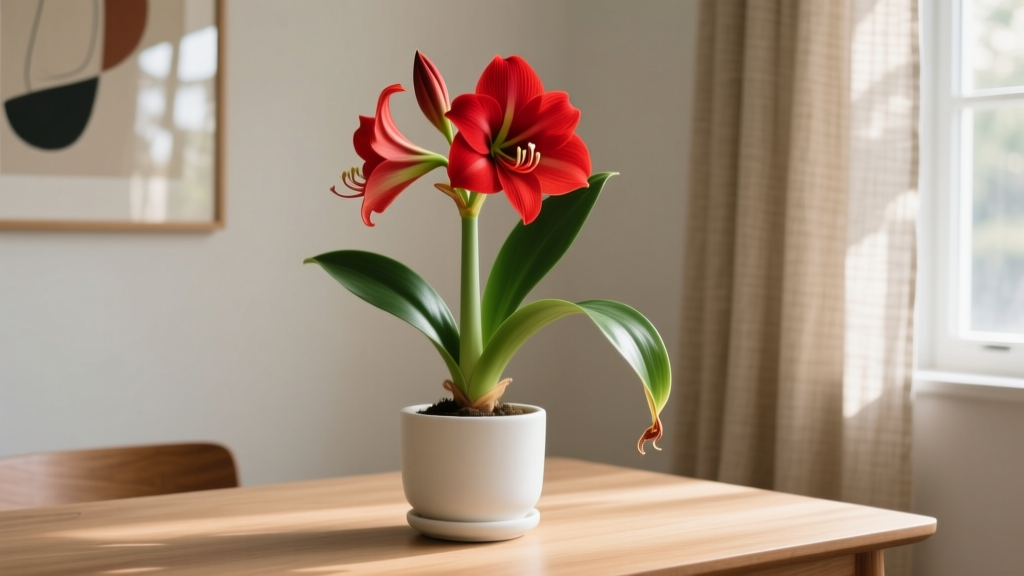 Why Is Your Amaryllis Dropping Leaves After Planting Indoors? 7 Science-Backed Fixes (Not Just 'Water Less' — That’s Wrong)