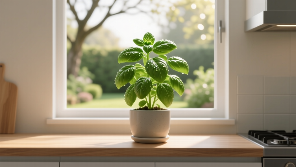 You’re Killing Your Indoor Basil Outside — Here’s the Exact Outdoor-Inspired Routine That Makes Indoor Basil Thrive (7 Simple Adjustments Backed by University Extension Research)