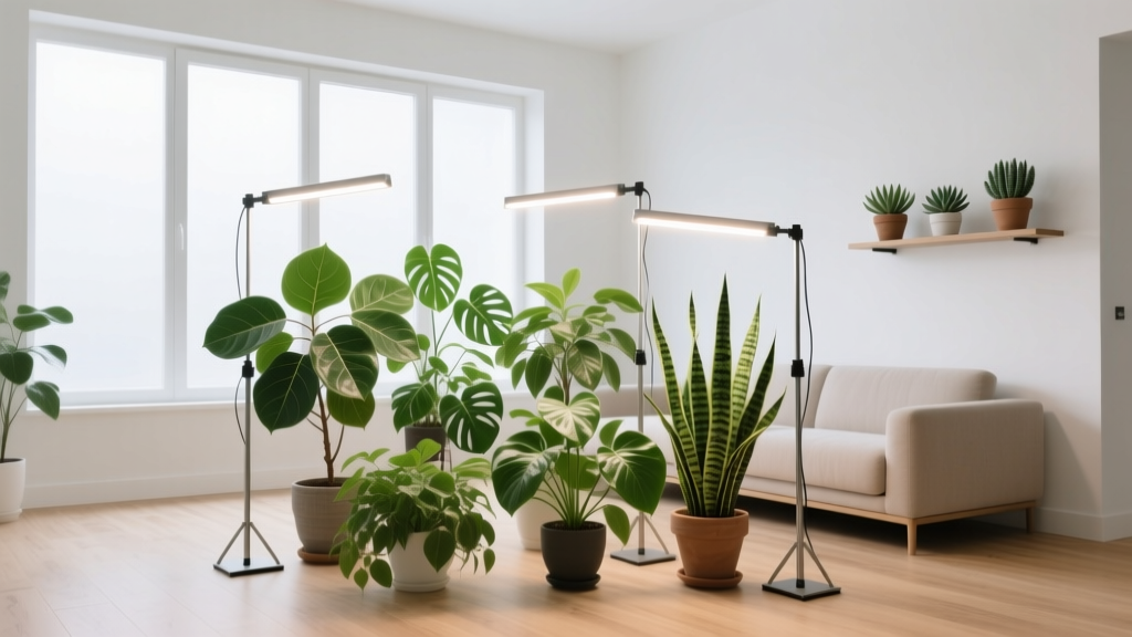 How to Use Plant Lights for Indoor Plants in Low Light: The 7-Step Setup That Actually Prevents Leggy Stems, Yellow Leaves, and Slow Growth (Even in Windowless Apartments)