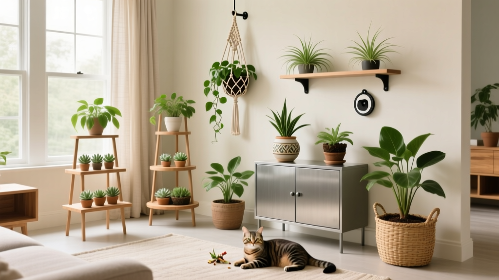 Pet Friendly How Do You Hang Plants Indoors? 7 Safe, Stylish & Sturdy Methods That Actually Work (No Chewing, No Tipping, No Vet Visits)