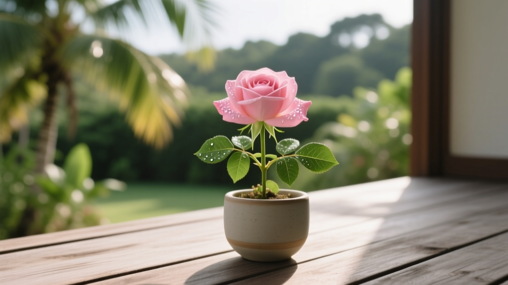 Can Tropical Indoor Miniature Roses Be Planted Outside? The Truth About Acclimation, Timing, and Survival—Plus a 7-Step Transition Checklist You Can’t Skip
