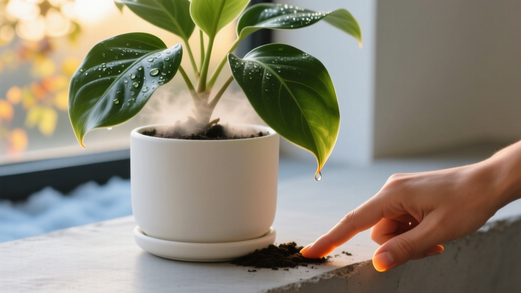 How to Care Nepthytis Indoor Plant Watering Schedule: The Exact 5-Second Finger Test + Seasonal Adjustments That Prevent Root Rot (92% of Owners Get This Wrong)