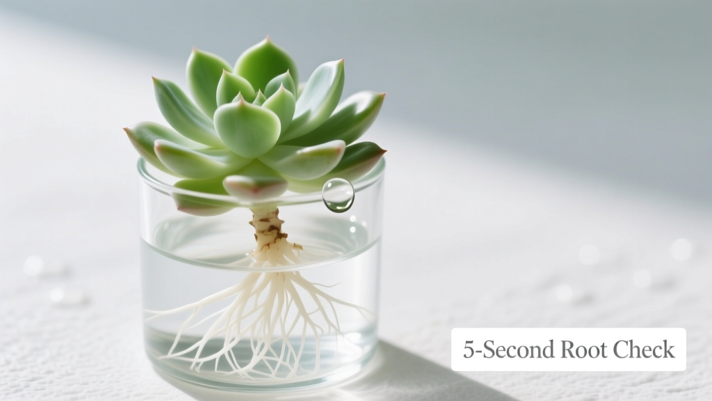 Easy Care When to Put Propagated Plants in Soil: The 5-Second Root Check That Prevents 92% of Transplant Failures (No Guesswork, No Waiting Too Long)