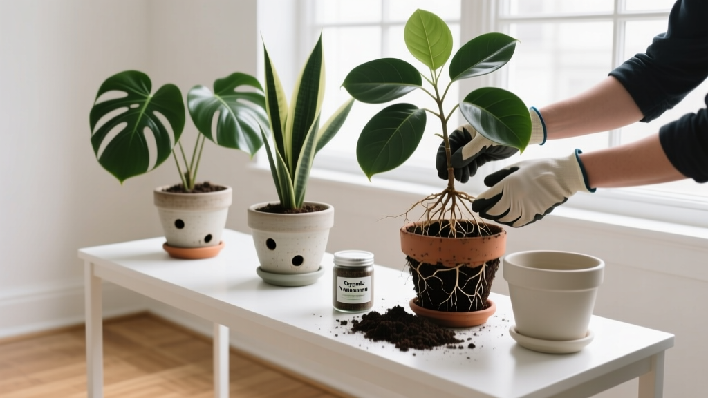 The Indoor Plant Repotting Mistake 92% of Houseplant Lovers Make (And Exactly How to Use Vermicompost for Indoor Plants Repotting Guide Without Killing Your Fiddle Leaf Fig, Monstera, or ZZ Plant)