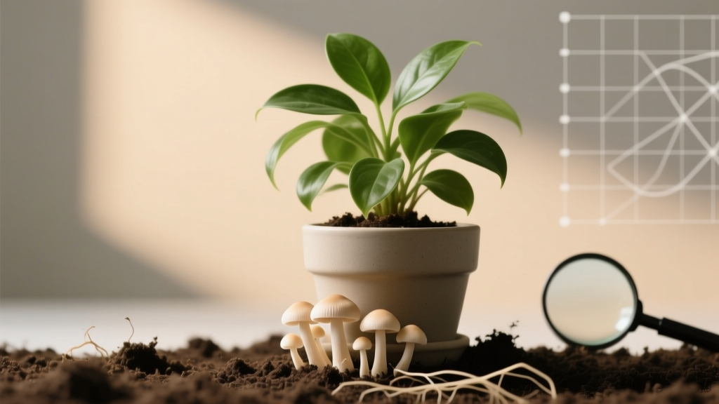Large How to Remove Mushrooms from Indoor Plants: 5 Science-Backed Steps That Actually Stop Regrowth (Not Just the Fungus You See)