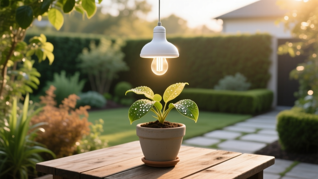 Don’t Waste Money on Outdoor Grow Lights Yet: Here’s Exactly How to Safely & Effectively Use Indoor Grow Bulbs for Your Outdoor Plants—Without Burning Leaves, Wasting Electricity, or Confusing Light Spectrums (7-Step Field-Tested Protocol)