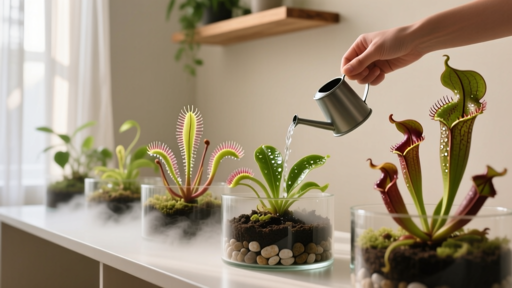 How to Keep Indoor Bog Plants Watered for Beginners: The 5-Minute Daily Habit That Prevents Root Rot, Saves Your Sundews & Pitcher Plants, and Actually Works (No More Guesswork or Gimmicks)