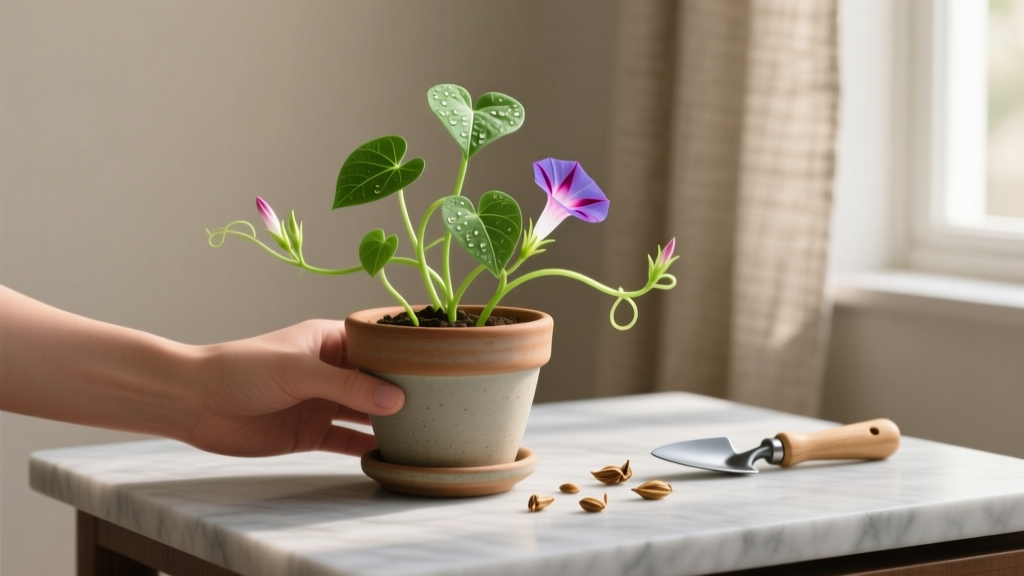 Stop Wasting Morning Glory Seeds: The Exact Indoor Planting Method That Works (Even If You’ve Tried & Failed With Succulent-Style Care)