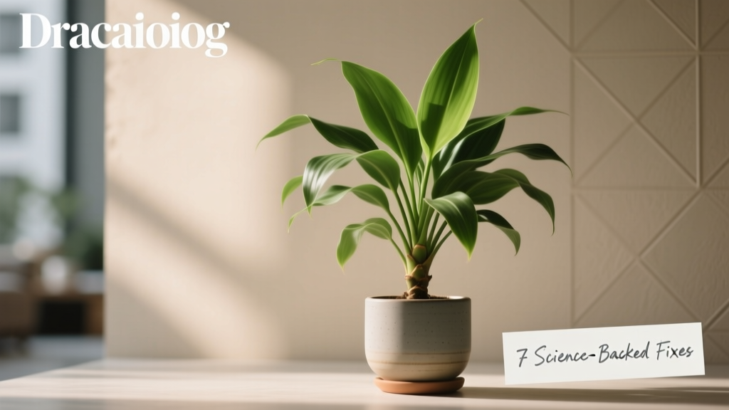 Why Your Dracaena Isn’t Growing Indoors: 7 Science-Backed Fixes Most Gardeners Miss (Including the #1 Mistake That Stunts Growth for Months)