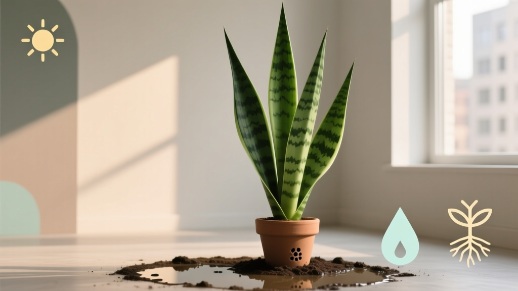 Why Your Snake Plant Isn’t Growing Indoors — 7 Science-Backed Fixes You’re Probably Missing (Including Light, Water, and Potting Mistakes That Stall Growth)