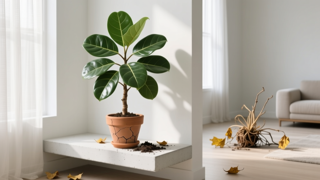 I Killed 7 Plants in 3 Months — Here’s the Exact Indoor Plant Survival System That Saved My Fiddle Leaf Fig (and Why ‘Just Water Less’ Is Killing Your Plants)