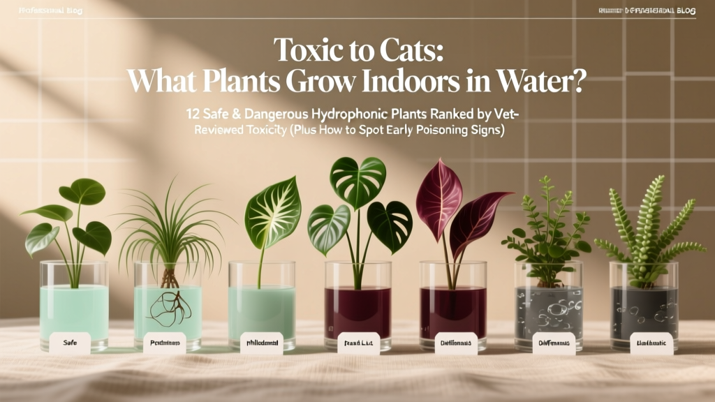 Toxic to Cats: Water-Grown Plants Guide (2026)