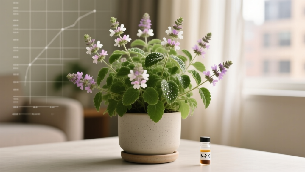 Will patchouli plant bloom indoors? The fertilizer guide most indoor growers miss — 4 science-backed nutrient tweaks that trigger real blooms (not just leaves) in under 8 weeks