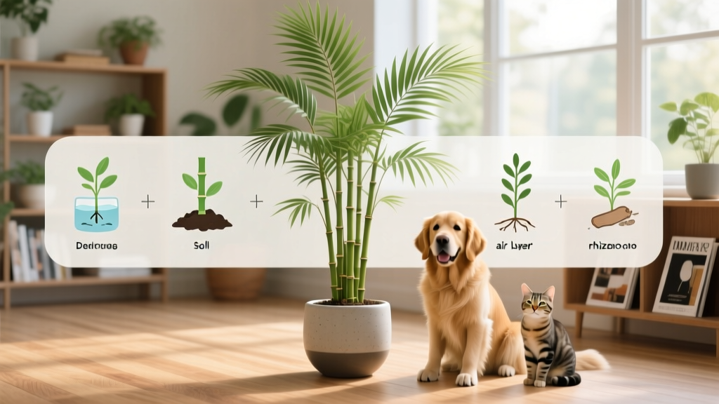 Pet Friendly How to Propagate Bamboo Palm Plants: 5 Foolproof Methods That Won’t Harm Your Dog or Cat (Plus Which Ones Actually Work in 2024)