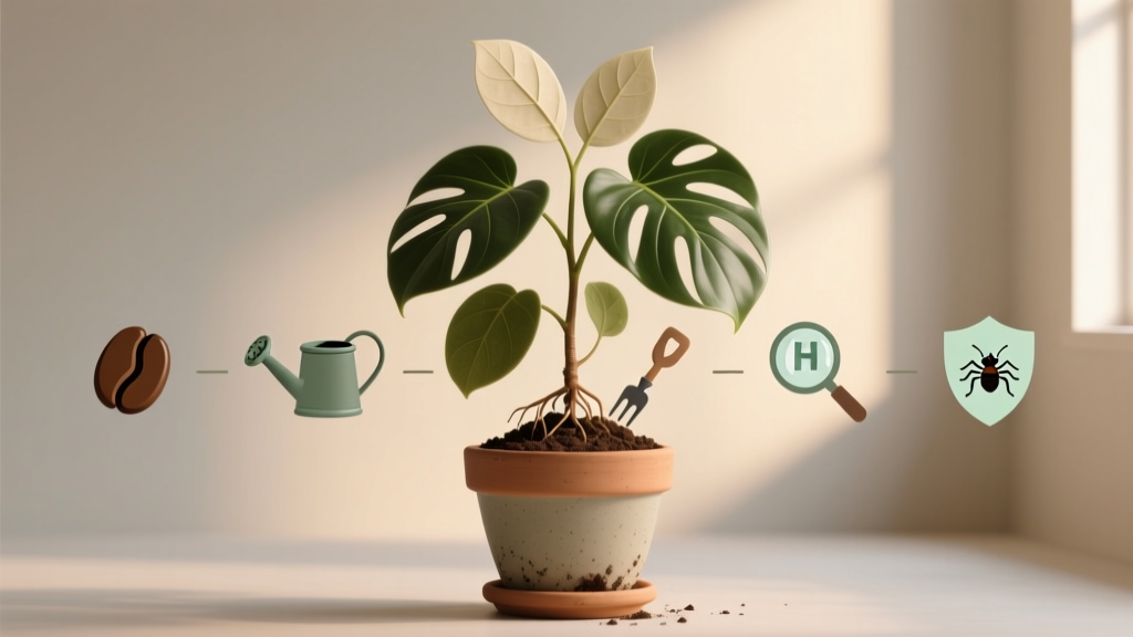How to Add Coffee Grounds to Indoor Plants Not Growing: 5 Science-Backed Steps That Actually Fix Stunted Growth (Without Burning Roots or Attracting Pests)