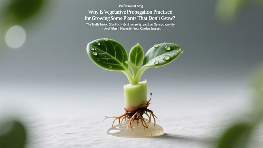 Why Some Plants Won’t Grow True from Seed