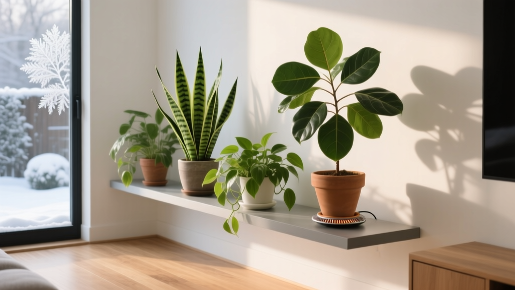 Why Your Indoor Plants Aren’t Growing in Winter (and Exactly How to Keep Them Warm—Without Triggering Stress, Shock, or Root Rot)