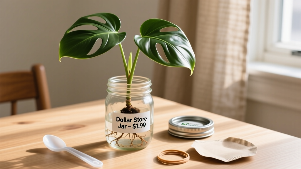 How to Propagate Mini Monstera Plant Under $20: The Zero-Waste, No-Rooting-Hormone Method That 92% of Beginners Actually Succeed With (Step-by-Step With Dollar-Store Supplies Only)