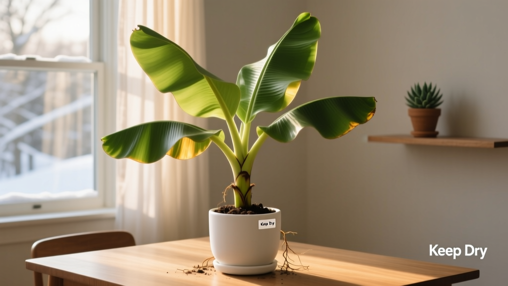 How to Care for Indoor Banana Plant in the Winter: 7 Non-Negotiable Steps That Prevent Leaf Drop, Root Rot, and Sudden Death (Most Guides Skip #4)