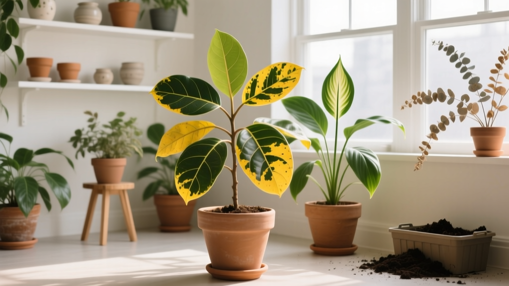 How to Feed Indoor Plants Naturally With Yellow Leaves: 7 Science-Backed Fixes That Reverse Chlorosis in 10–14 Days (No Synthetic Fertilizers Needed)