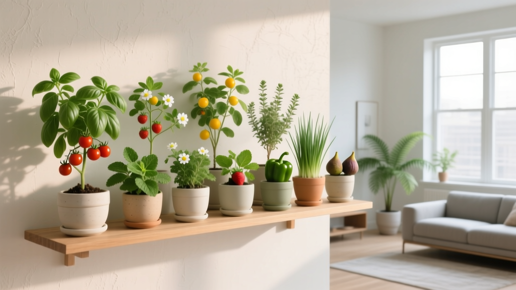 Flowering What Food Plants Can Be Grown Indoors? 12 Edible Plants That Actually Bloom & Bear Fruit or Herbs in Your Apartment—No Greenhouse Required (Even With Low Light)