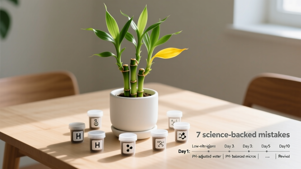 The Best What to Feed Indoor Bamboo Plants: 7 Science-Backed Fertilizer Mistakes That Kill Lucky Bamboo (and the Exact Feeding Schedule That Revives Yellowing Stems in 10 Days)