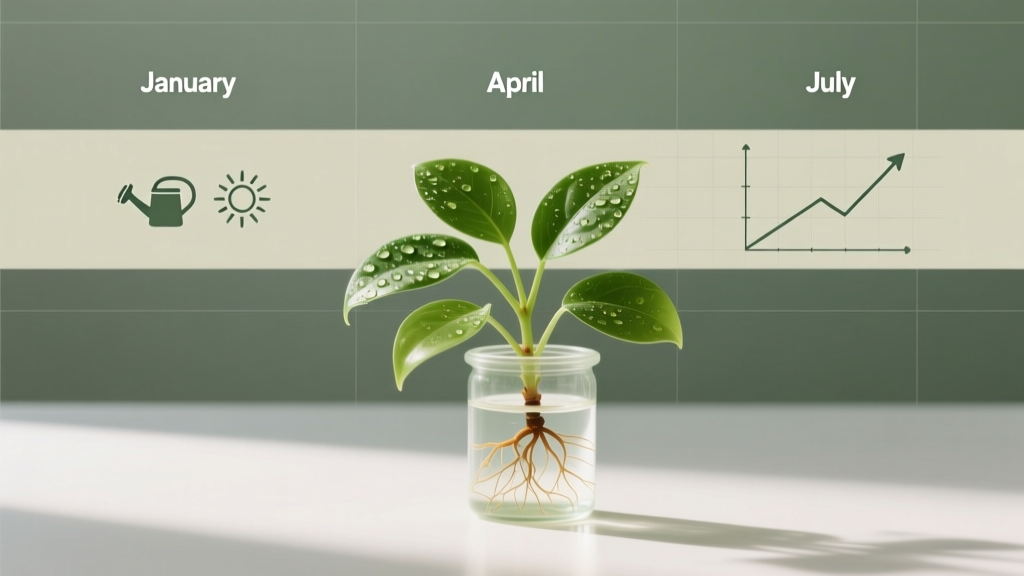Stop Killing Your Cuttings: The Exact Fertilizer Timing & Propagation Sequence Most Indoor Plant Lovers Get Wrong — A Month-by-Month Guide That Boosts Root Success by 73% (Backed by University Extension Data)