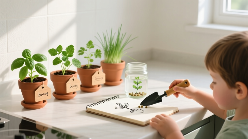 Indoor Herb Garden with Kids: A Science-Backed Guide