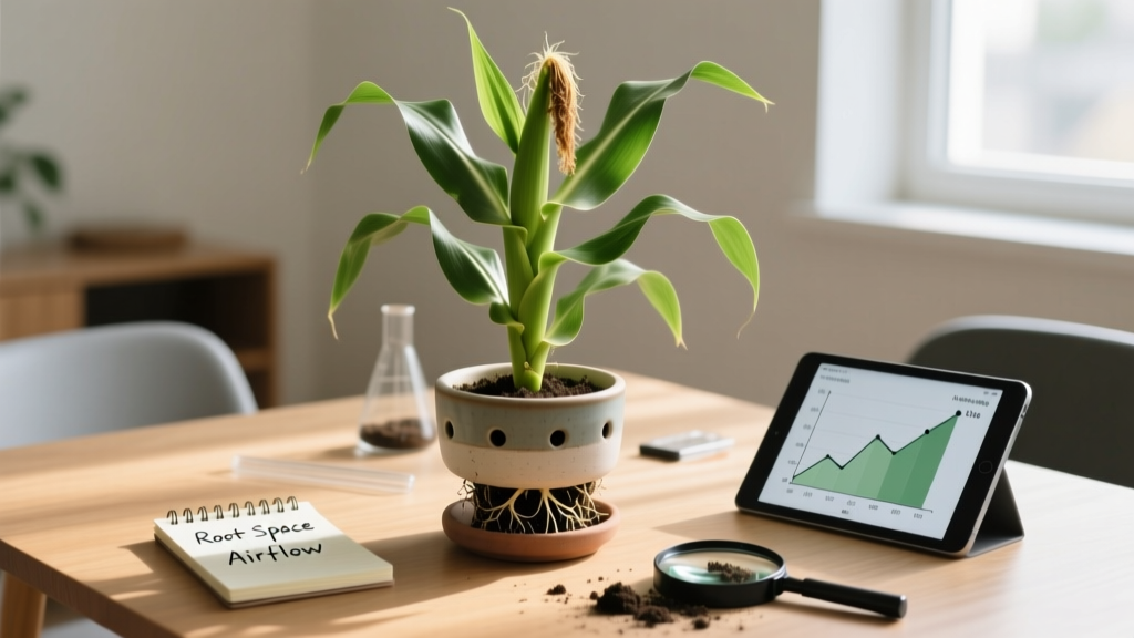 Do outdoor or indoor corn plants do better in a crowded container? The truth about root confinement, airflow, and yield—plus 5 science-backed fixes you’re probably ignoring