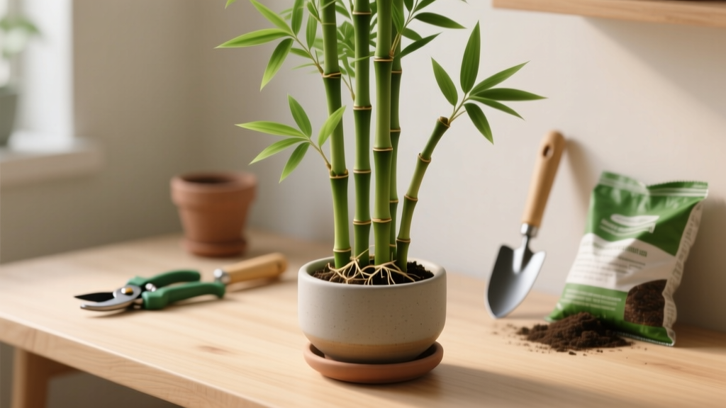 How to Cut Indoor Bamboo Plant Repotting Guide: 7 Mistakes That Kill Your Lucky Bamboo (and Exactly How to Avoid Them in Under 20 Minutes)
