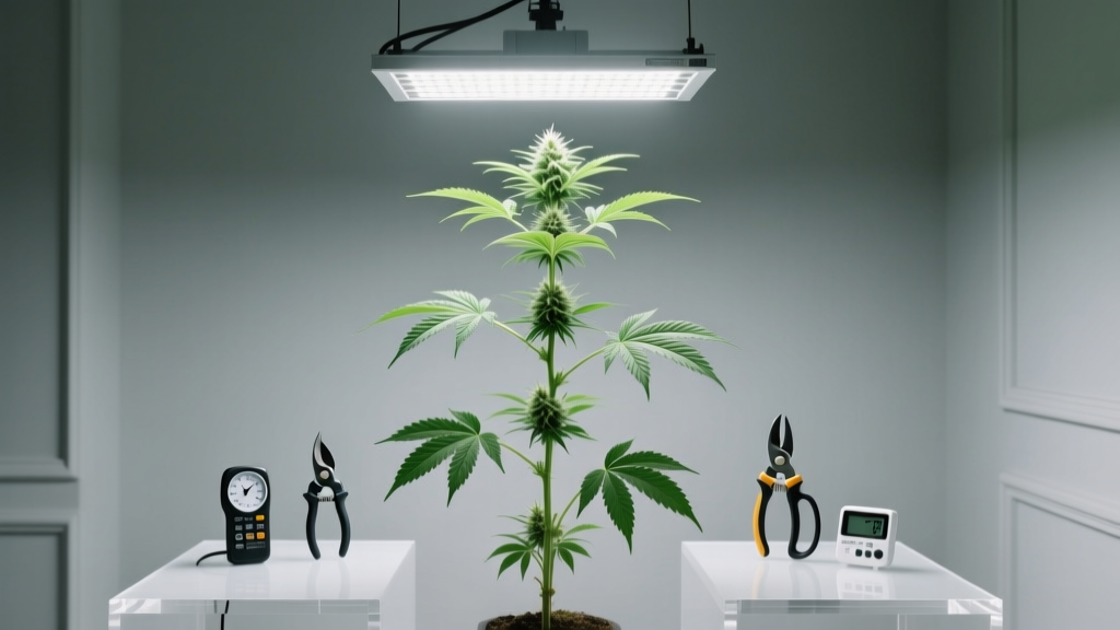 Non-Flowering How to Grow Sativa Plants Indoors: The 7-Step Light & Pruning Protocol That Stops Flowering Before It Starts (Backed by Commercial Growers & University Extension Research)