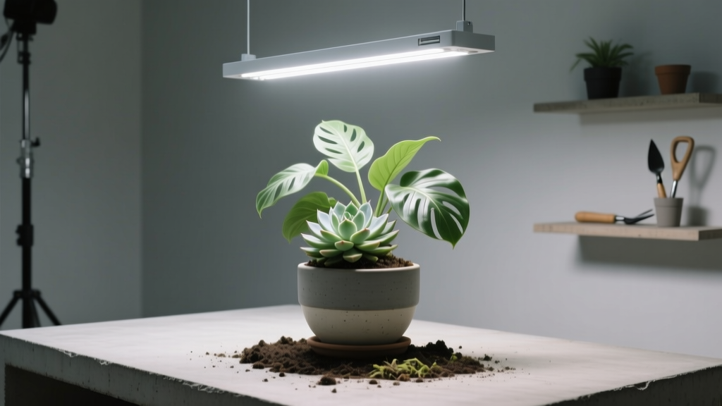 How Much Indoor LED Light Do Plants *Really* Need With Soil Mix? The Truth About Wattage, PPFD, and Why Your 'Perfect' Potting Blend Fails Without the Right Light Dose