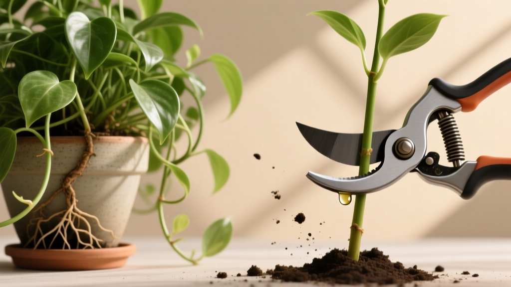 Large How to Cut a Plant to Propagate: The 5-Step Stress-Free Method That Saves Your Overgrown Houseplant (No Root Rot, No Guesswork, Just Healthy New Plants in 14 Days)