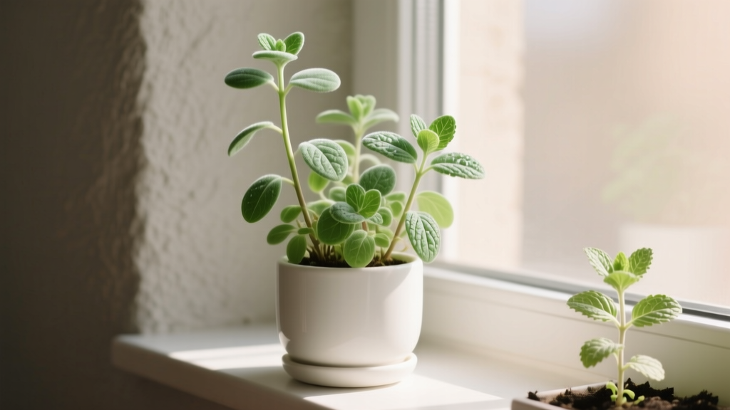 How Much Sun Does a Mint Plant Need Indoors? The Truth About Light, Growth Speed, and Why Your 'Fast-Growing' Mint Is Leggy, Pale, or Stunted (Even on a Sunny Windowsill)