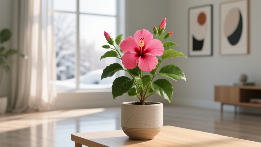 Yes, Hibiscus Plants *Can* Live Indoors in Winter in Bright Light—But Only If You Nail These 5 Non-Negotiable Care Shifts (Most Fail at #3)