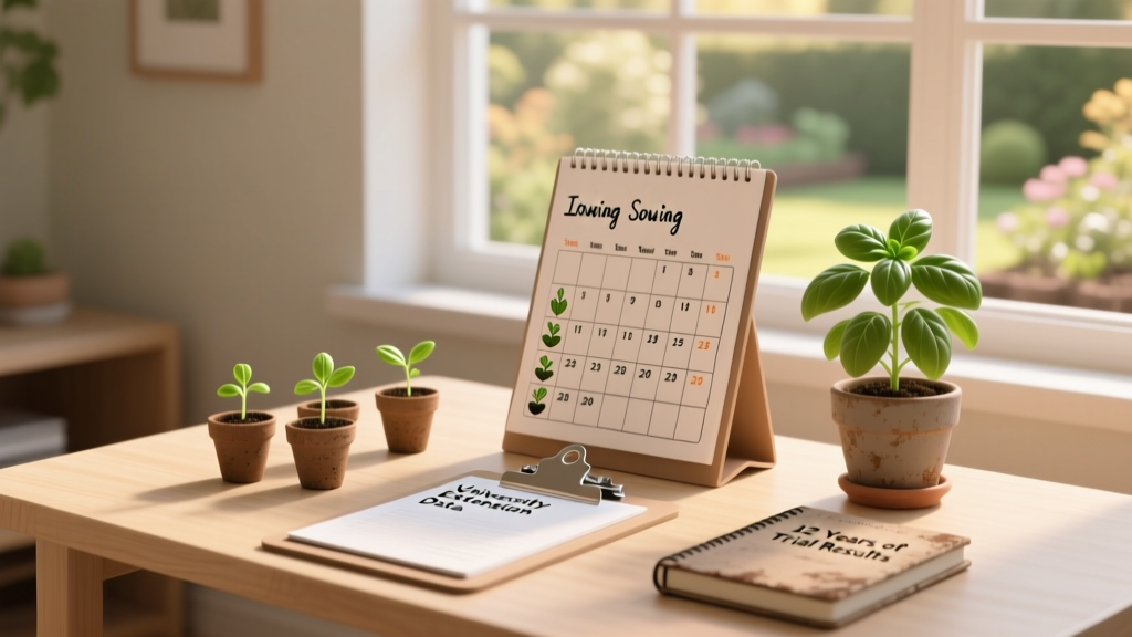 Stop Guessing When to Plant Seeds Indoors: The Easy-Care Indoor Sowing Calendar That Cuts Transplant Failure by 73% (Backed by University Extension Data & 12 Years of Trial Results)