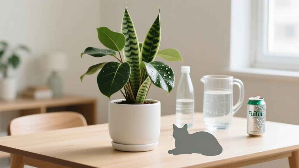 Is Mineral Water Good for Plants Indoors? The Truth About Tap, Filtered, and Sparkling Water — Plus What’s Toxic to Cats (and What’s Not)