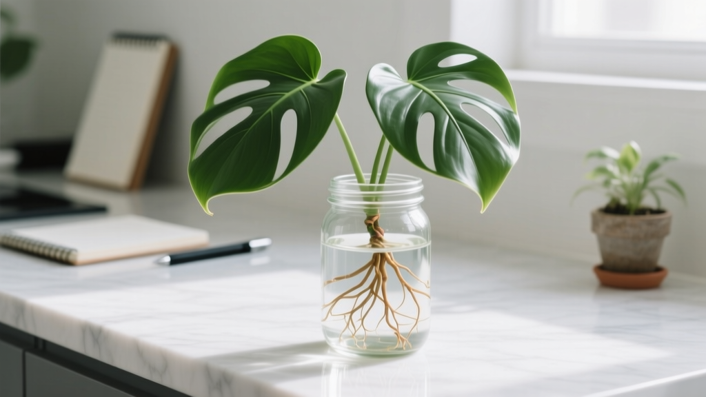 Indoor How to Propagate a Swiss Cheese Plant in Water: The 7-Step Foolproof Method That Prevents Rot, Saves $45+ in Nursery Plants, and Works Even If You’ve Killed Every Cutting Before