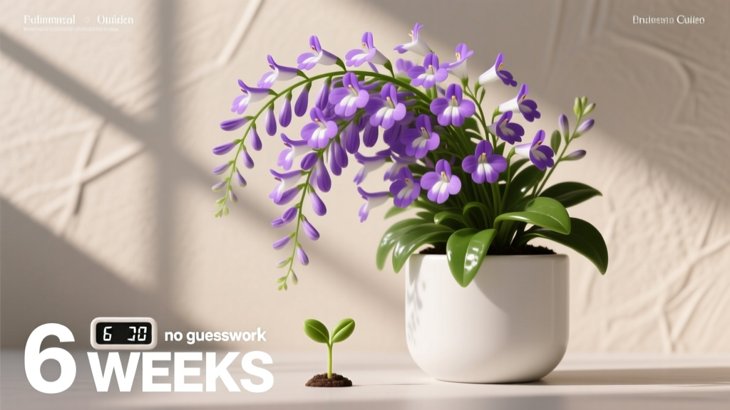 When to Plant Cascade Lobelia Seeds Indoors for Beginners: The Exact 6-Week Countdown Guide (No Guesswork, No Leggy Seedlings, Just Blooms by Memorial Day)