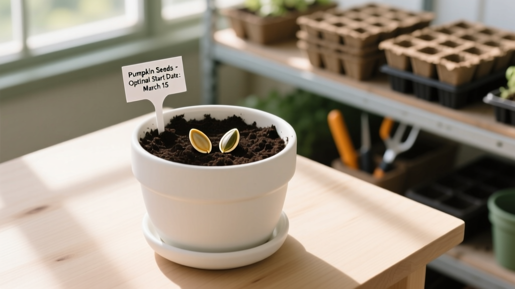 Stop Wasting Seeds: The Exact Date + Soil Mix Formula for Starting Pumpkin Seeds Indoors (Backed by Extension Research & 12 Years of Trial Data)