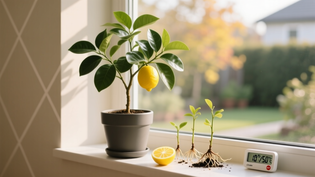When to Bring Citrus Plants Indoors from Cuttings: The Exact Temperature Threshold, Root Development Checkpoints, and 3-Day Acclimation Window You’re Missing (So Your Meyer Lemon Doesn’t Drop Every Leaf)
