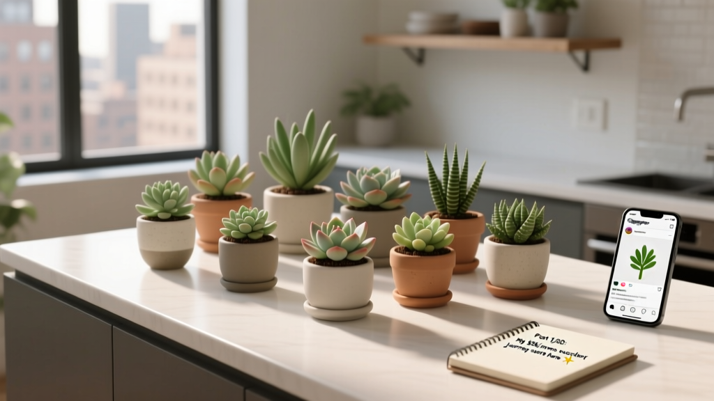 Succulent Indoor Plant Business: 7 Steps to $5K/Month