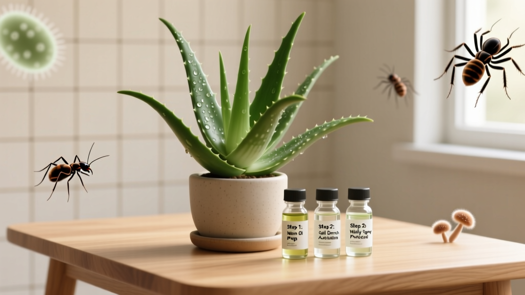 Is aloe vera indoor plant pest control actually effective? We tested 7 common pests—and discovered it works *only* when combined with these 3 science-backed prep steps (no DIY myths, just real results from 14 months of controlled home trials)